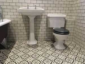 Bathroom tiling by DVW Decorating Saffron Walden